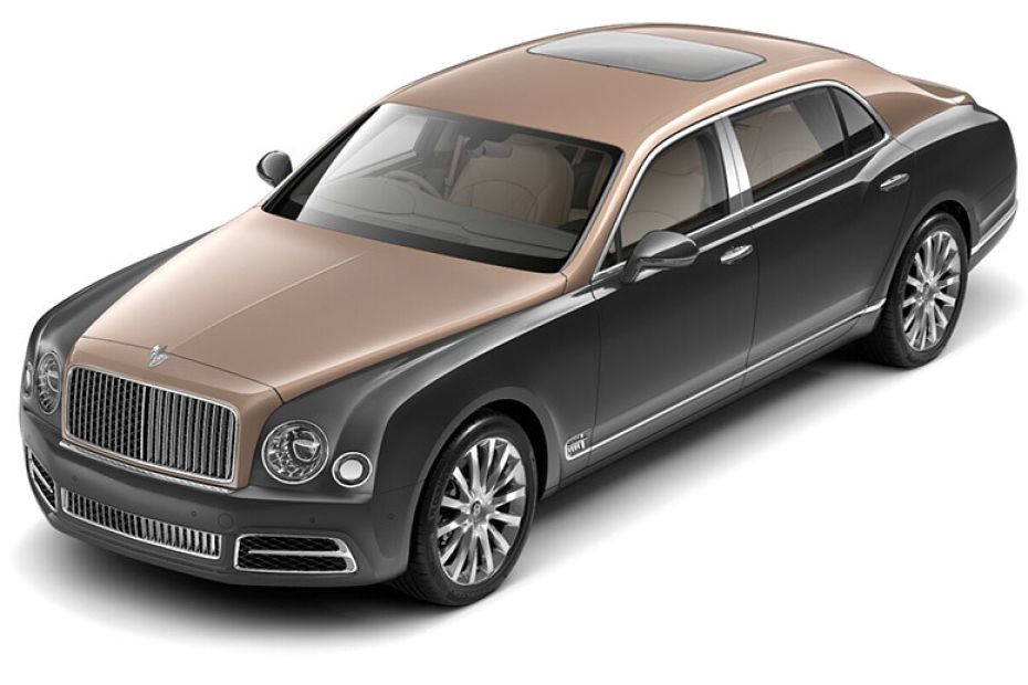 Bentley Mulsanne Rose Gold Over Magnetic