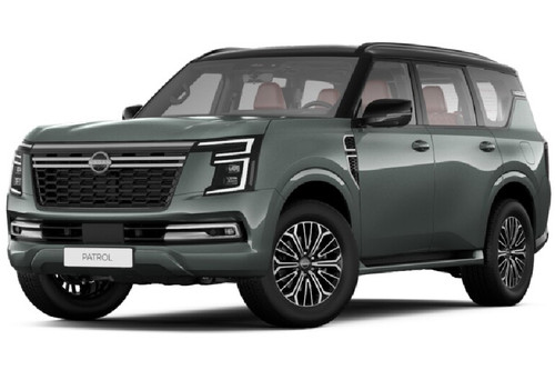 Nissan Patrol Forest Green With Super Black Roof