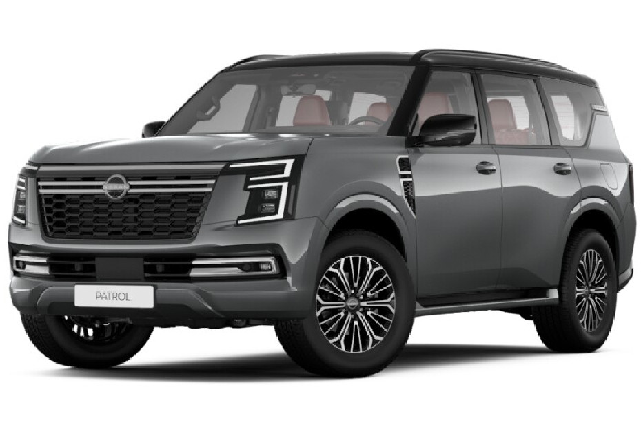 Nissan Patrol Gray Metallic with Super Black Roof