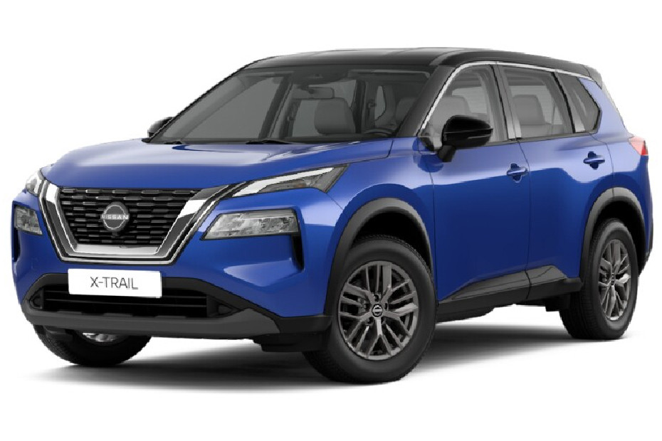 Nissan X-trail Two-tone Caspian Blue Metallic - Super Black