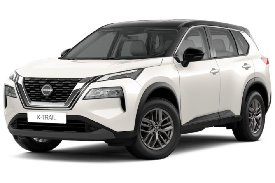 Nissan X-trail Two-tone Pearl White TriCoat _ Super Black