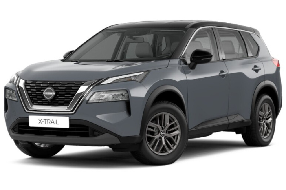 Nissan X-trail Two-tone Boulder Gray Pearl - Super Black
