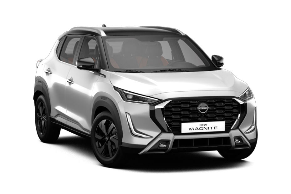 Nissan Magnite White And Black