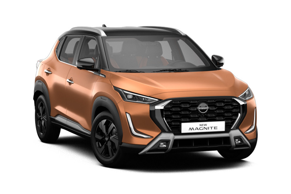 Nissan Magnite Orange And Black