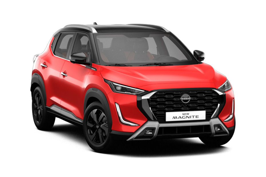Nissan Magnite Red And Black