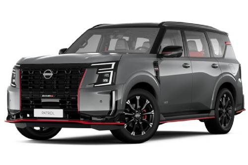 Nissan Patrol Nismo Gray Metallic with Super Black Roof