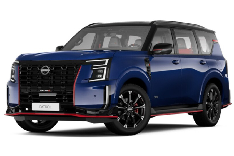 Nissan Patrol Nismo Grand Blue with Super Black Roof