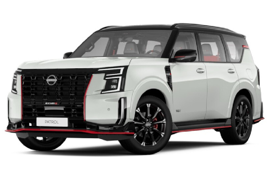 Nissan Patrol Nismo Radiant White with Super Black Roof