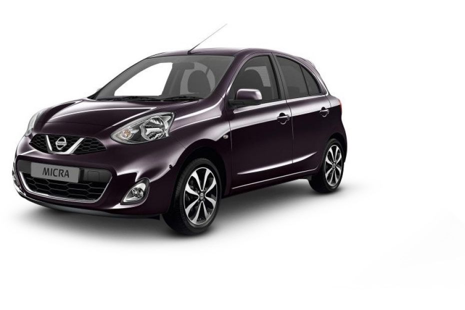 Nissan Micra Bordeaux Black