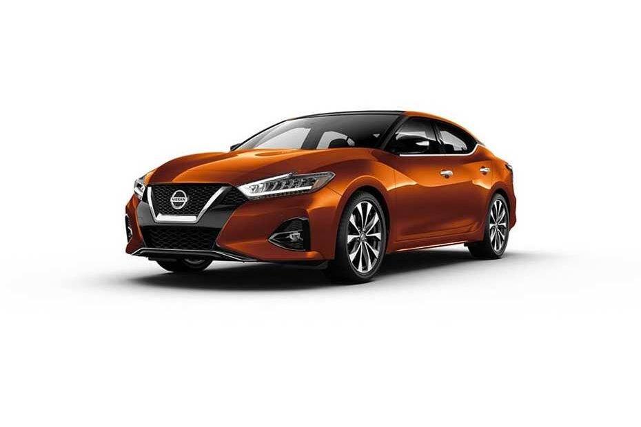 Nissan Maxima Sunset Orange