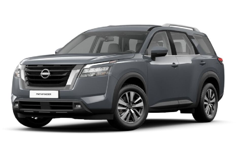 Nissan Pathfinder Boulder Gray With Super Black