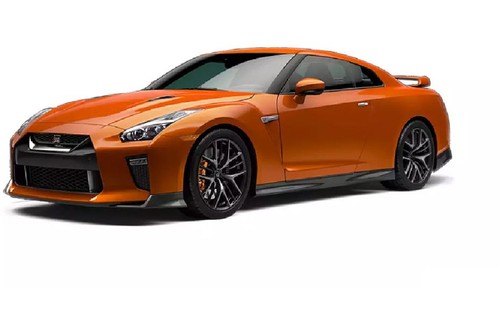 Nissan GT-R Orange