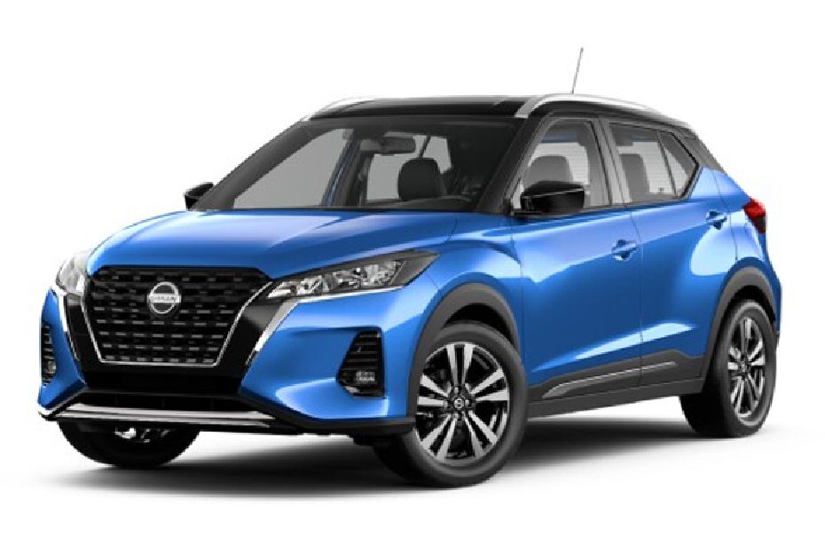 Nissan Kicks (2020-2023) Electric Blue With Super Black