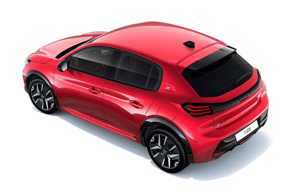 Peugeot E-208 Red