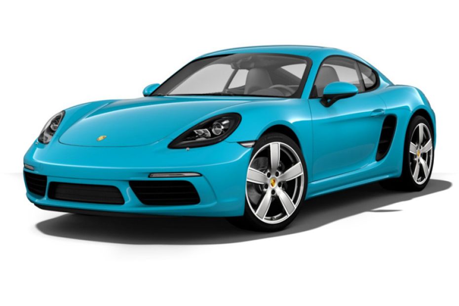 Porsche 718 Miami Blue