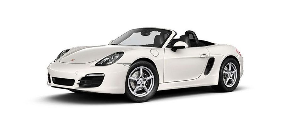 Porsche Boxster Carrara White Metallic