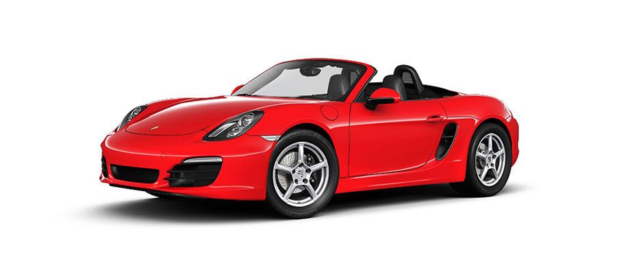Porsche Boxster Guards Red