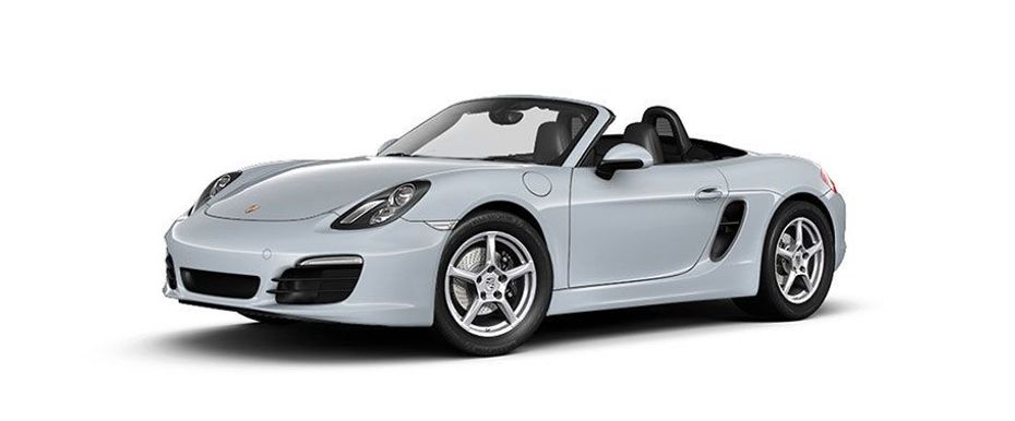 Porsche Boxster Rhodium Silver Metallic