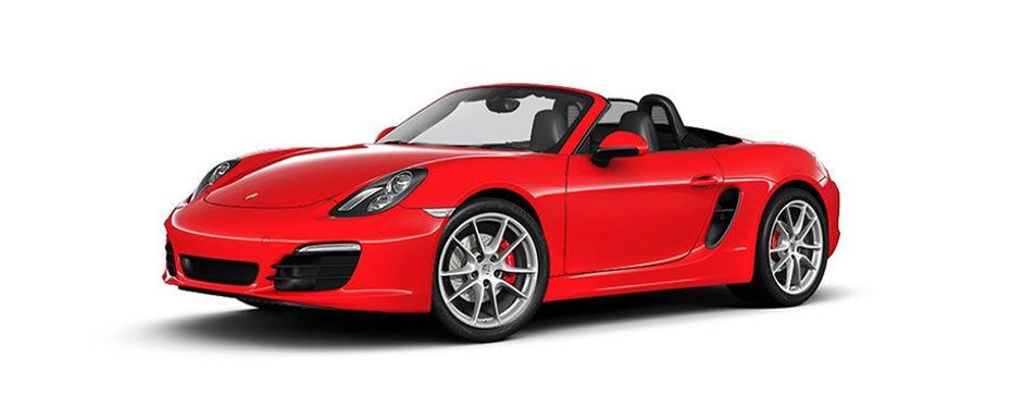 Porsche Boxster S Guards Red