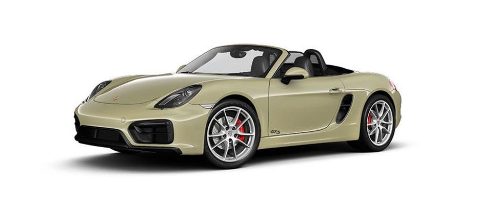 Porsche Boxster GTS Lime Gold Metallic