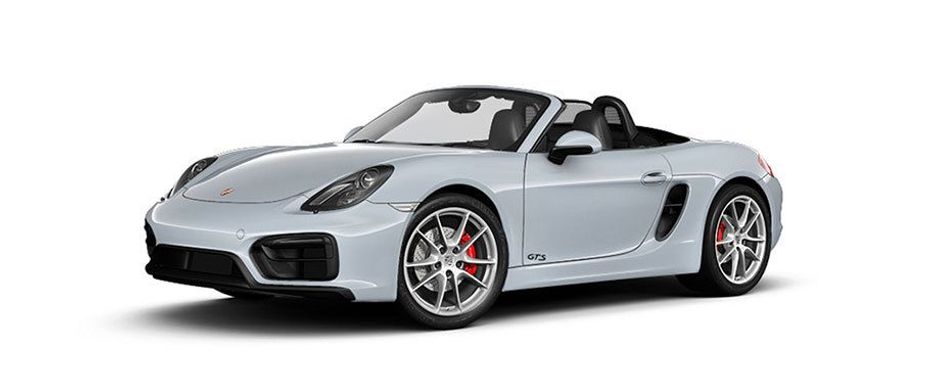 Porsche Boxster GTS Rhodium Silver Metallic