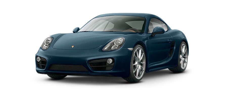 Porsche Cayman Dark Blue Metallic
