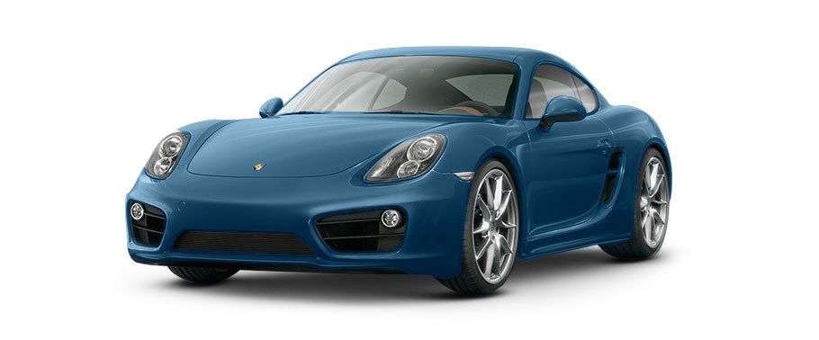 Porsche Cayman Sapphire Blue Metallic