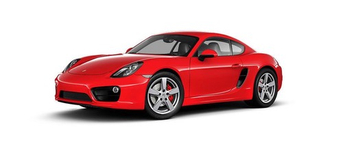 Porsche Cayman S Guards Red