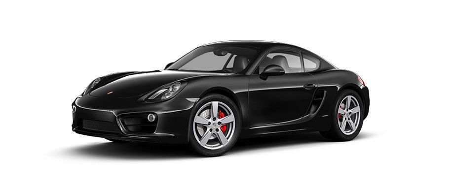 Porsche Cayman S Jet Black Metallic