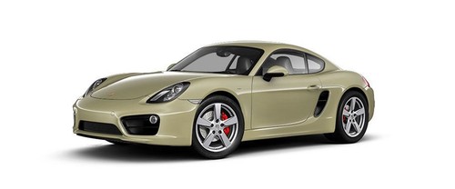 Porsche Cayman S Lime Gold Metallic