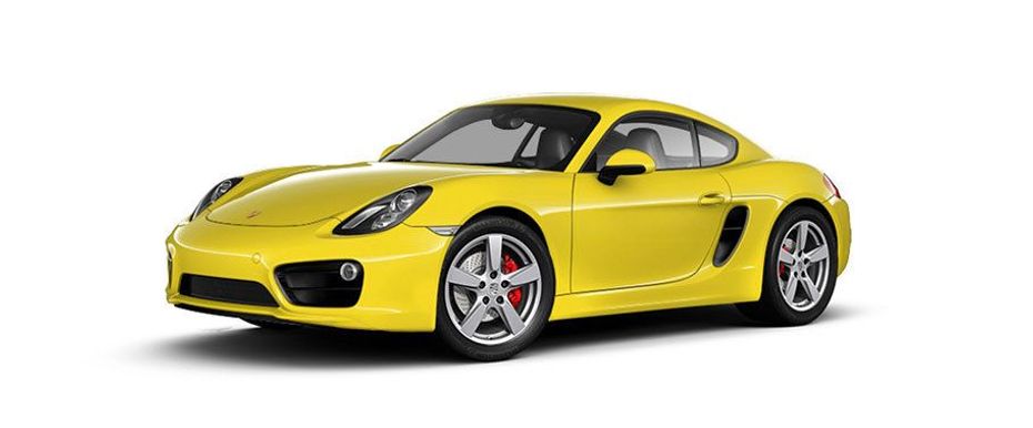 Porsche Cayman S Racing Yellow
