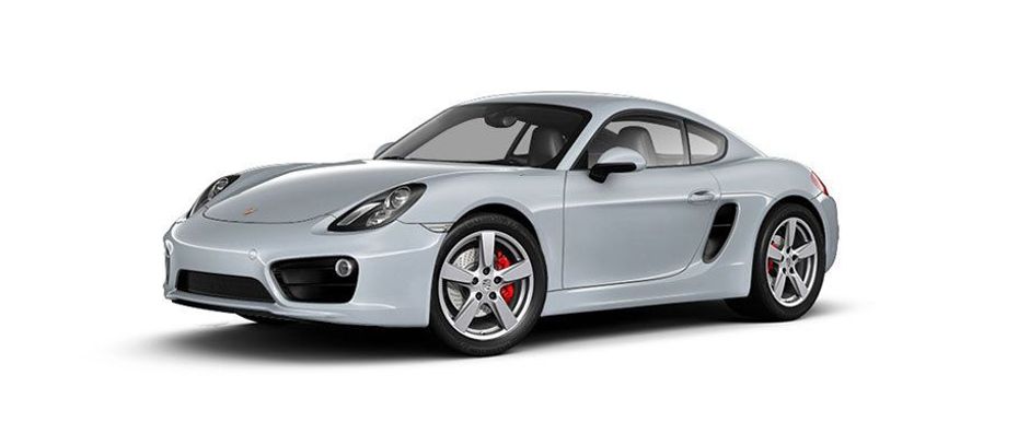 Porsche Cayman S Rhodium Silver Metallic