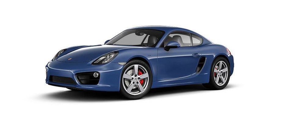Porsche Cayman S Sapphire Blue Metallic