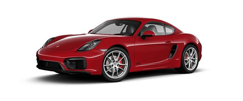 Porsche Cayman GTS Carmine Red