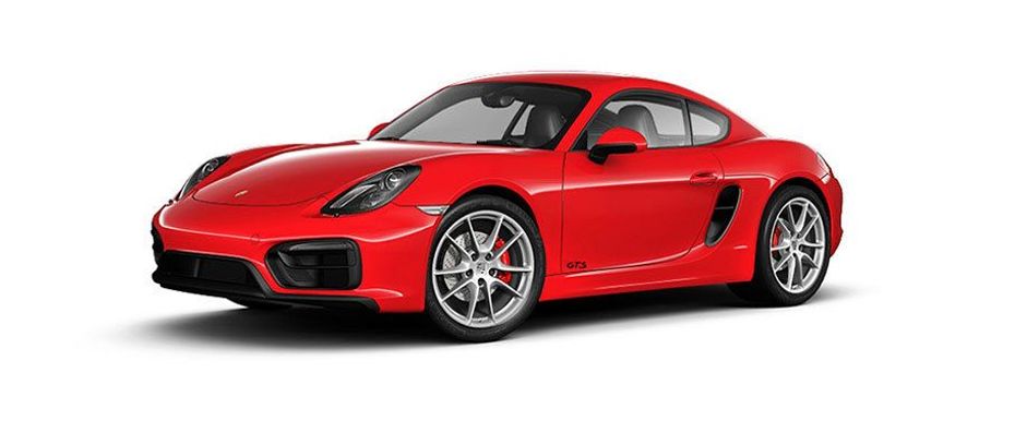 Porsche Cayman GTS Guards Red