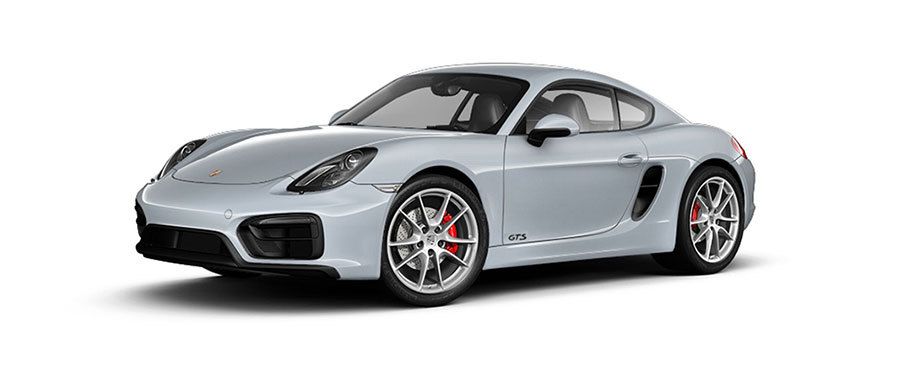 Porsche Cayman GTS Rhodium Silver Metallic
