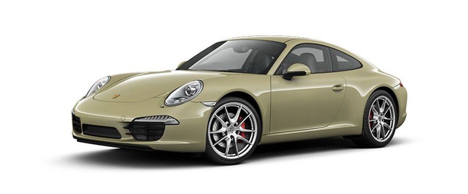 Porsche 911 Carrera S Lime Gold Metallic