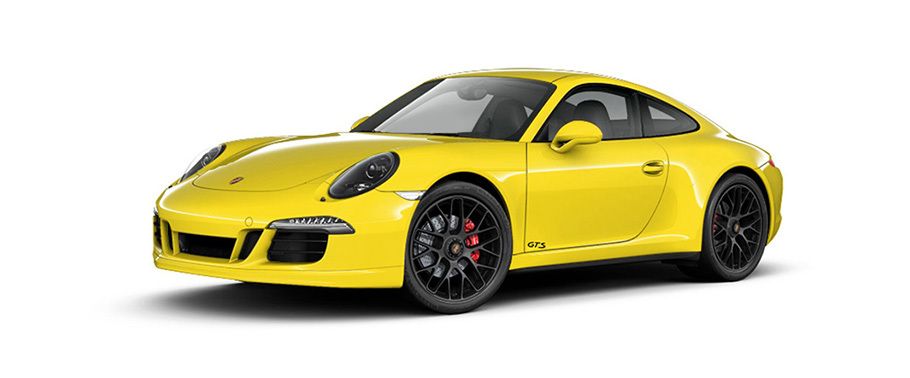 Porsche 911 Carrera GTS Racing Yellow