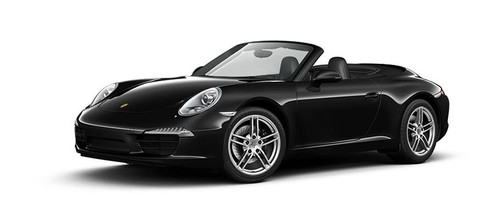 Porsche 911 Carrera Cabriolet Jet Black Metallic