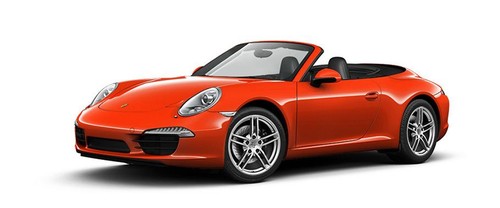 Porsche 911 Carrera Cabriolet Lava Orange