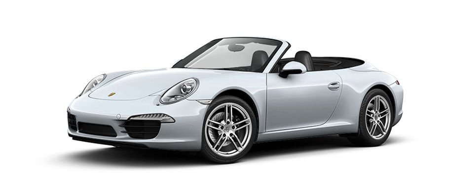Porsche 911 Carrera Cabriolet Rhodium Silver Metallic