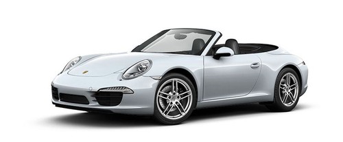 Porsche 911 Carrera Cabriolet Rhodium Silver Metallic