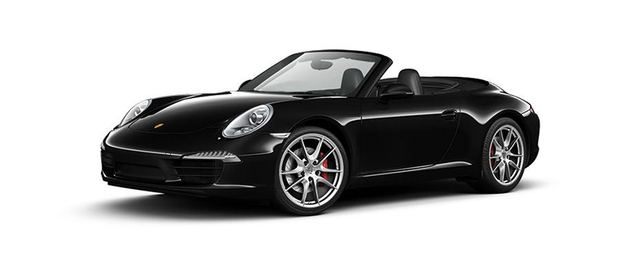 Porsche 911 Carrera S Cabriolet Black