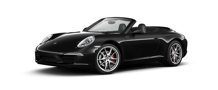 Porsche 911 Carrera S Cabriolet Jet Black Metallic