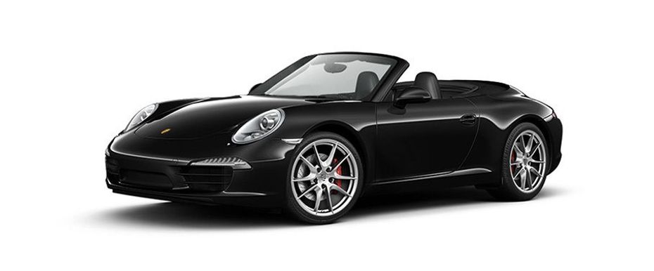 Porsche 911 Carrera S Cabriolet Jet Black Metallic