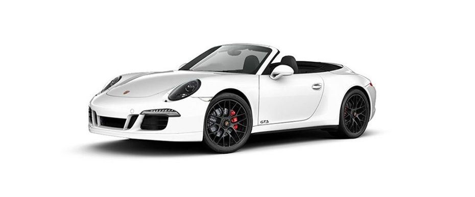 Porsche 911 Carrera GTS Cabriolet White