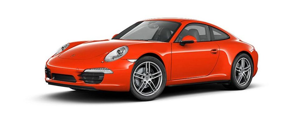 Porsche 911 Carrera 4 Lava Orange