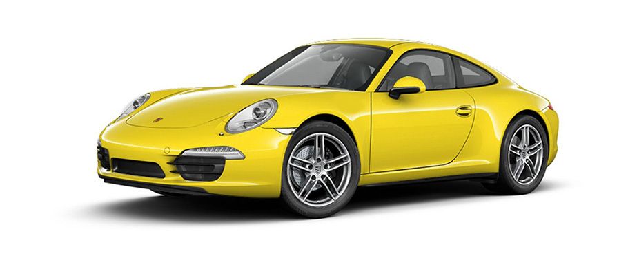 Porsche 911 Carrera 4 Racing Yellow