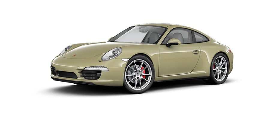 Porsche 911 Carrera 4S Lime Gold Metallic