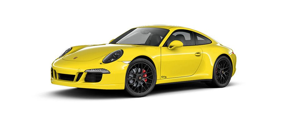 Porsche 911 Carrera 4 GTS Racing Yellow